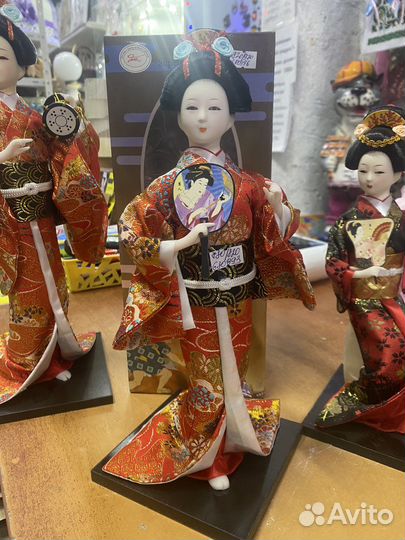 Коллекционная кукла Гейша и Самурай