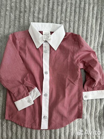 Рубашка для мальчика 92 98