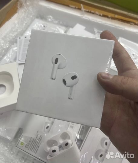 Наушники AirPods 3 люкс Luxe качество чип Airoha