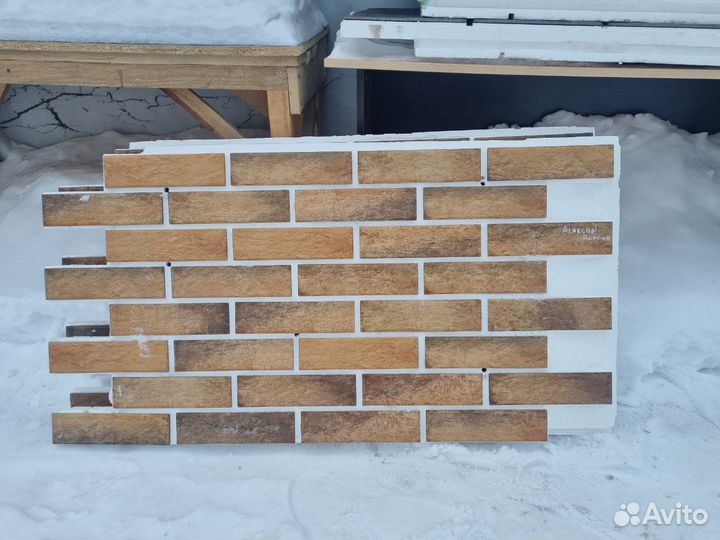 Клинкерные термопанели теплые