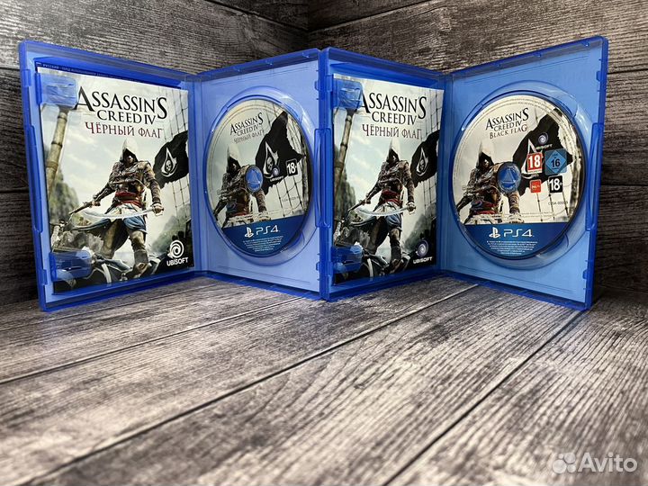 Assassins Creed Черный Флаг (Black Flag) Sony PS4