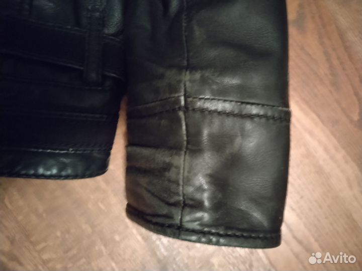 Кожаная куртка мужская Bikkembergs оригинал