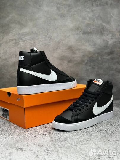 Кеды Nike Blazer High Black