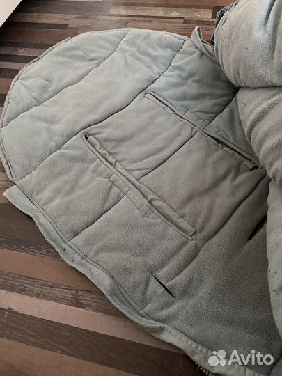 Зимний конверт в коляску leokid