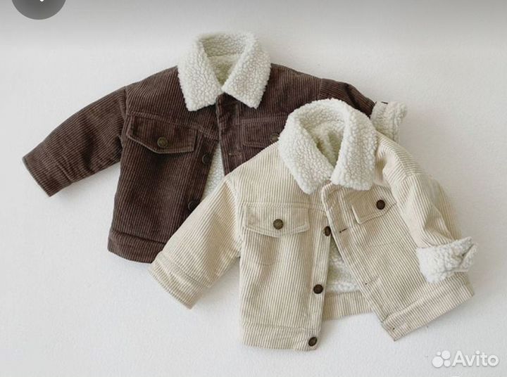 Куртка вельветовая детская 80 90 100 110 120