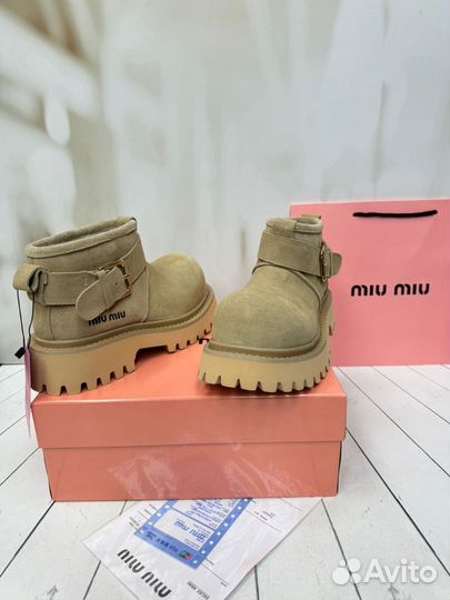 Ботинки / Полуботинки Miu Miu Размеры 36-40