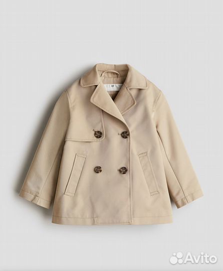 Тренч для девочки 128 hm