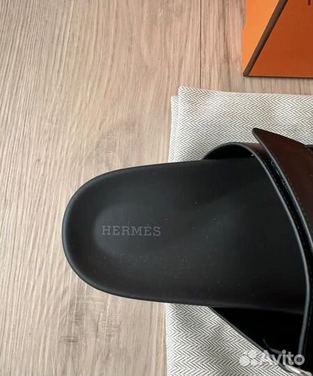 Тапочки hermes оригинал