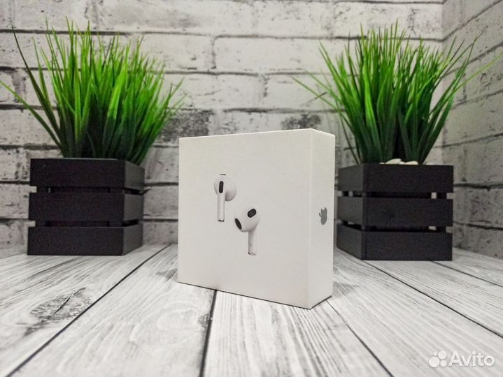 Беспроводные наушники apple airpods 3