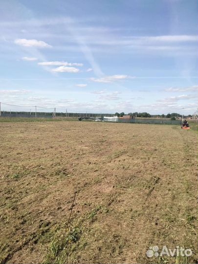 Покос травы, вспашка земли, выравнивание участка