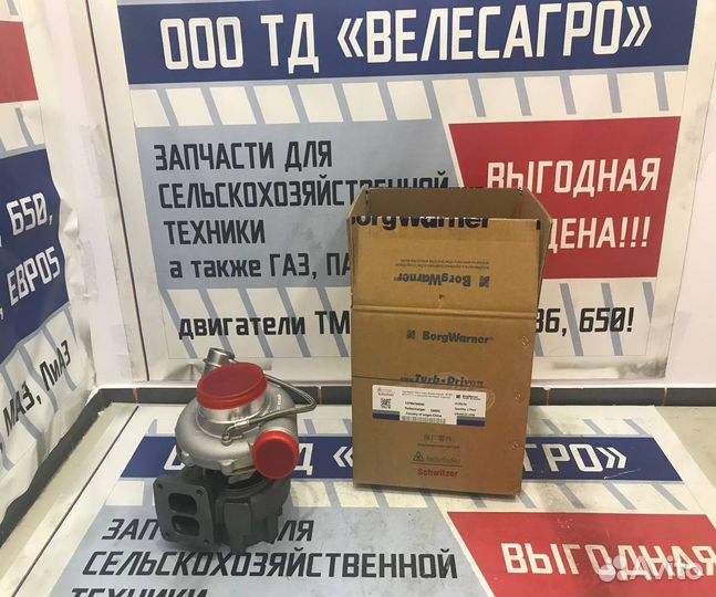 Турбокомпрессор Borg Warner 6511118010 маз урал