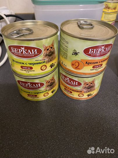 Консервы для кошек, Беркли