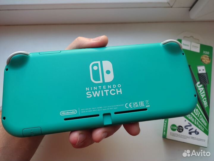 Nintendo Switch Lite Прошитая Чип 128гб