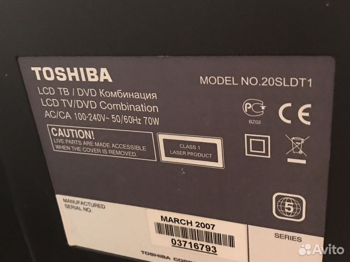 Телевизор Toshiba