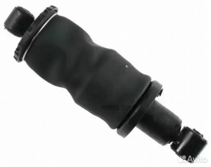 Sachs 313183 Амортизатор MAN кабины задний правый (пневмо,1 штуцер) (240/340 12x45 12x50 O/O) sachs
