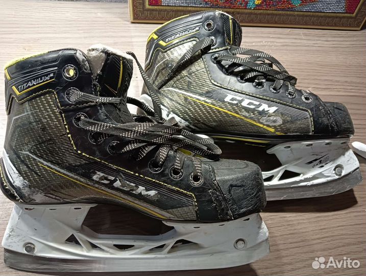 Хоккейные коньки ссм titanium tacks