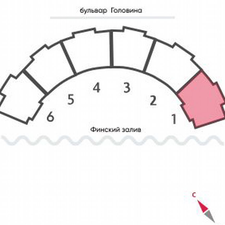 4-к. квартира, 123,5 м², 16/16 эт.