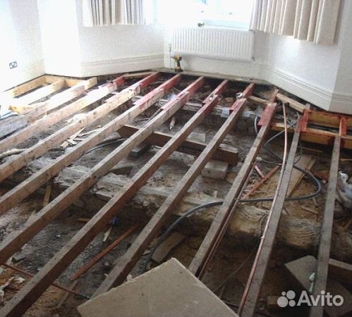 Полная реконструкция пола