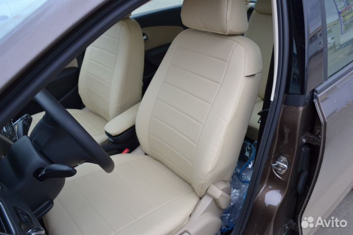 Авточехлы Polo Sedan с 2010 задняя спинка деленна