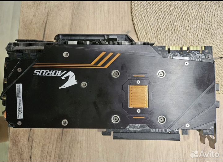 Видеокарта gtx 1080ti aorus