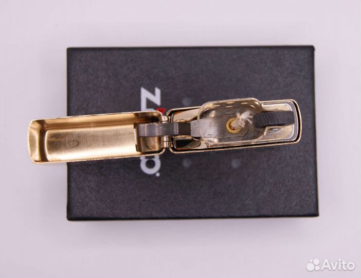 Zippo 254 b solid brass новые