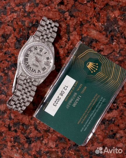 Rolex Datejust 36mm Diamonds Rush 2023 year 126200 NEW