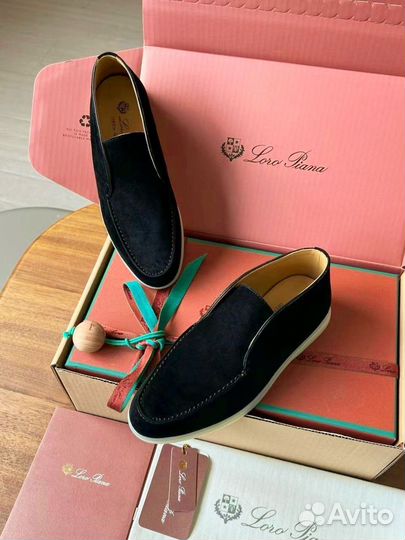 Лоферы Loro piana высокие женские