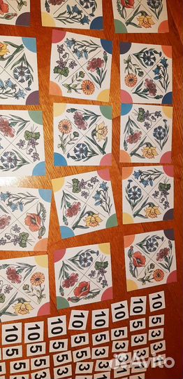 Новая Советская настольная игра Цветник