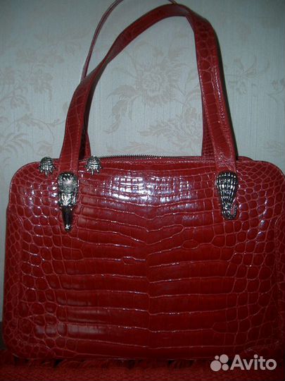 Cумка из кожи крокодила. Milady. Франция