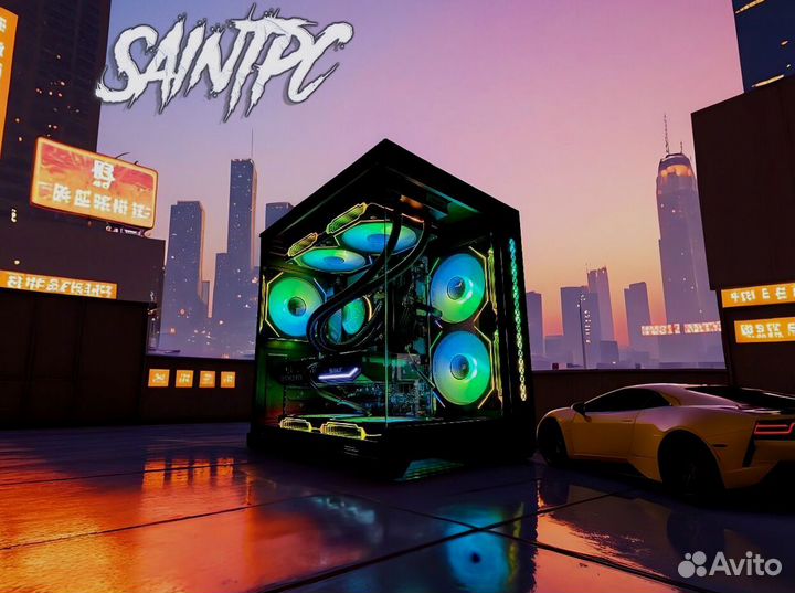 Игровой пк на видеокарте gf GTX 1060 / i7