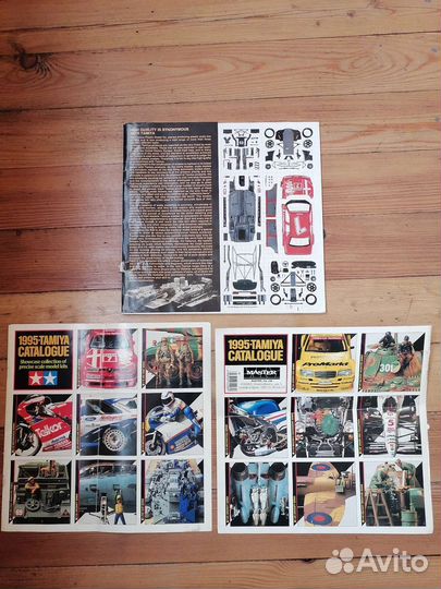 Каталог моделей Tamiya 1995 год