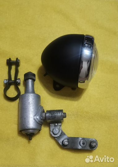 Фара и динамо для велосипеда СССР