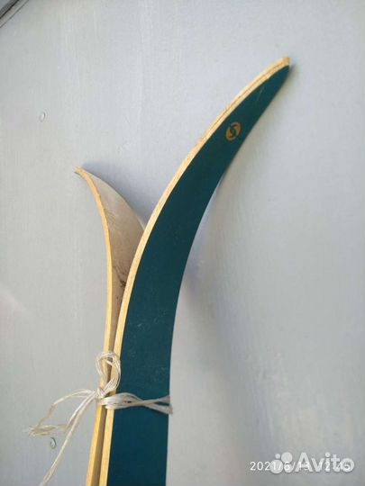 Лыжи деревянные