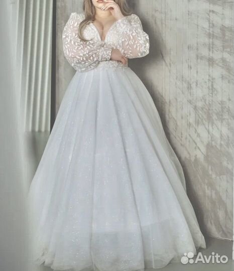 Свадебное Платье 44-48 размер