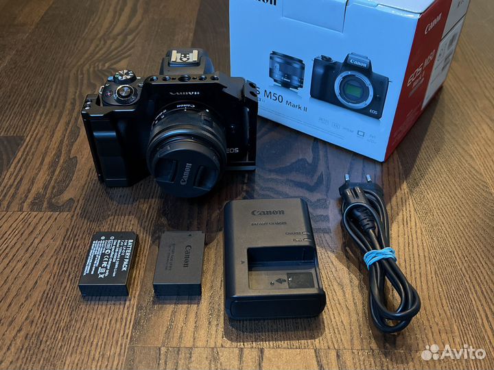 Canon 5d mark ii 2 kit 15-45mm + клетка