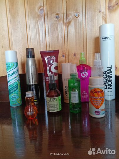 Средства для волос и ухода за волосами