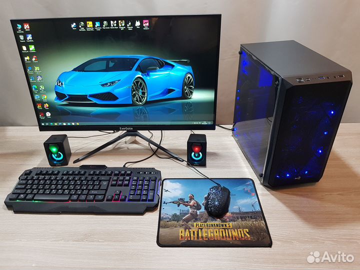 Игровой комп Е5-2660v3 16GB RX580-8GB 550Watt