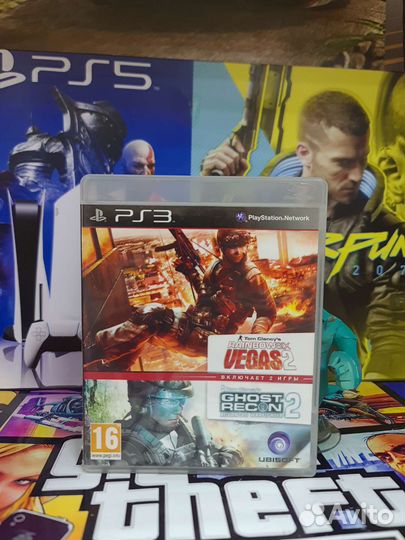 Tom Clansy's Rainbow Six Vegas 2/Ghost Recon 2 Ps3