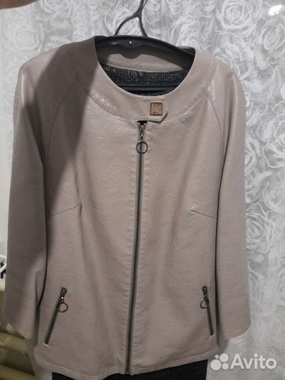 Кожаная куртка, плащ