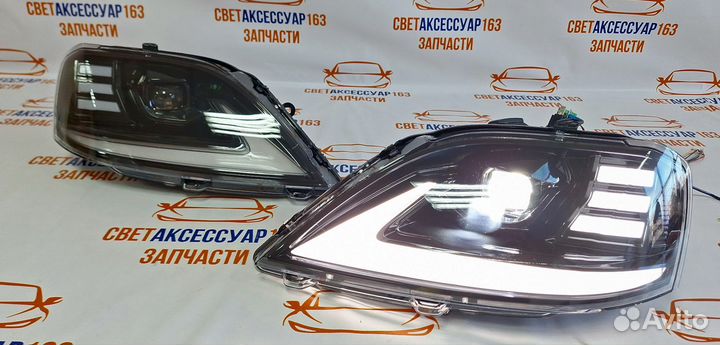 Фары на LADA largus Ларгус lexus style