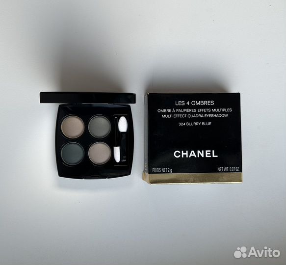 Chanel тени для век 324 blurry blue
