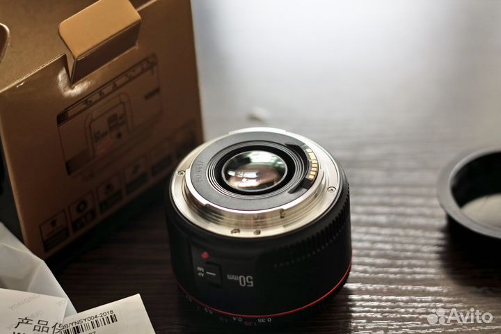 Объектив Yongnuo 50mm f1.8 ii для Canon