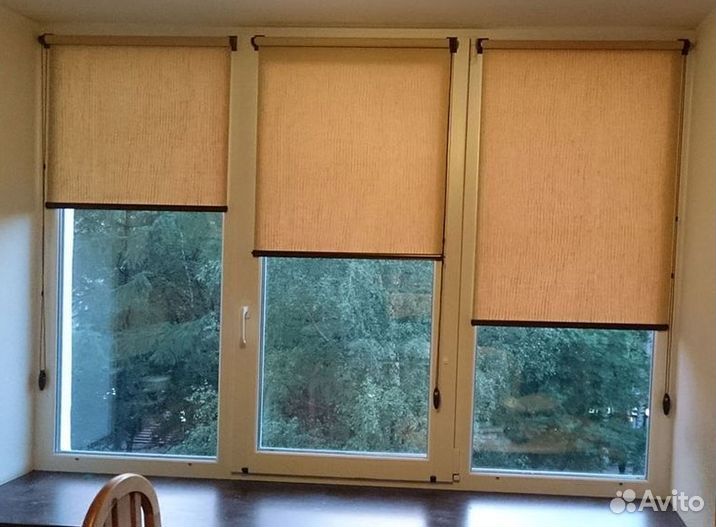 Рулонные шторы по размерам