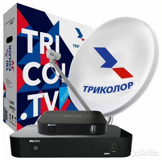 Комплект «Триколор тв» 4K на два телевизора