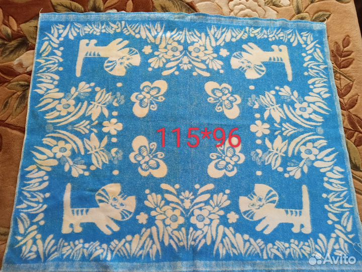 Одеяло байковое детское