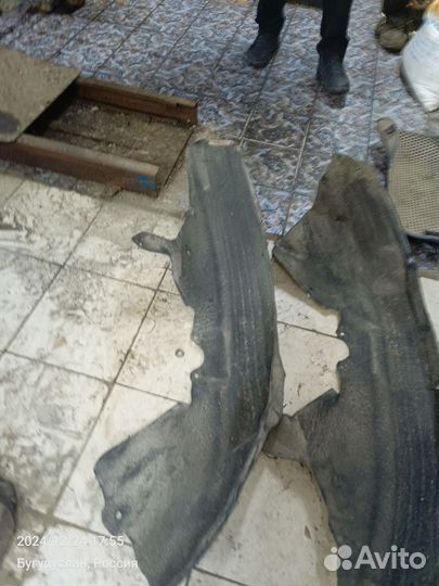 Задние войлочные подкрылки Ford focus 1