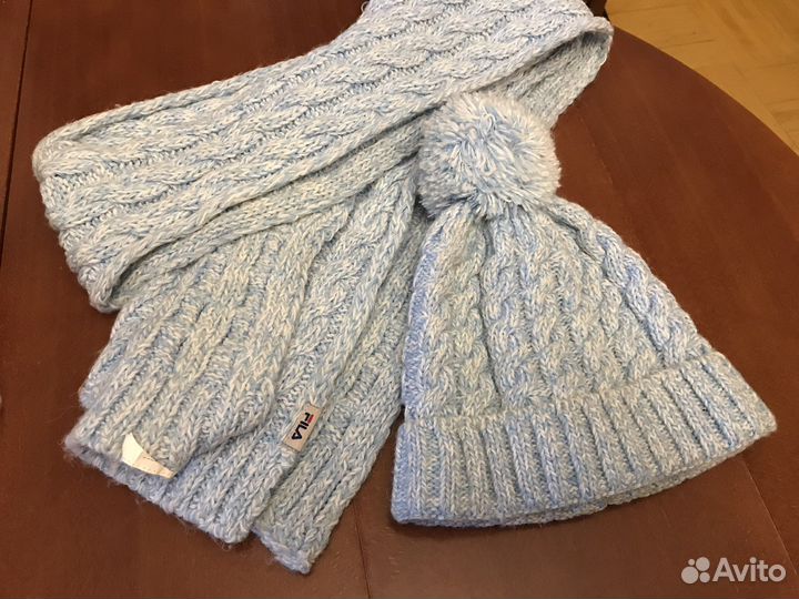 Набрр шапка с шарфом