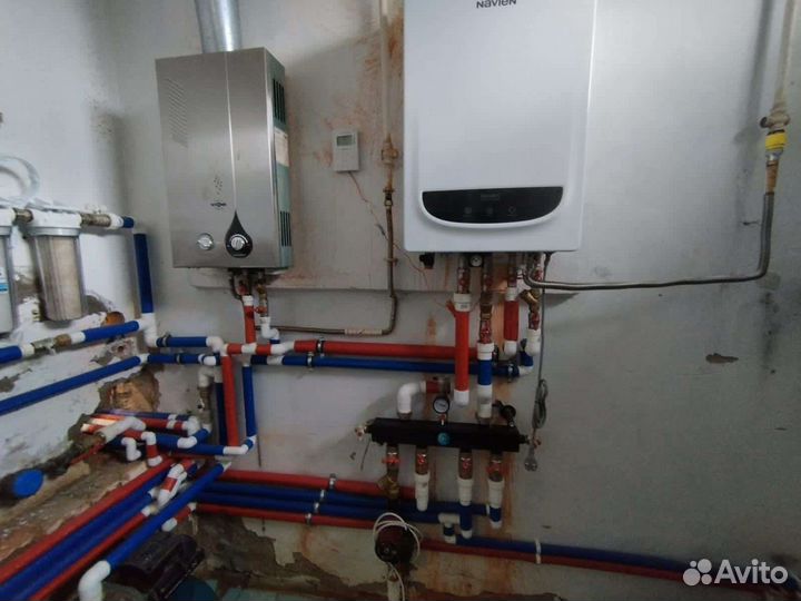 Монтаж теплых полов и отопления в частном доме