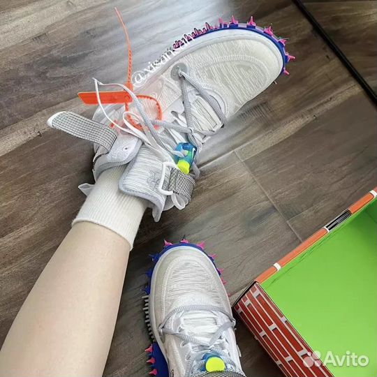 Кроссовки Off white x Nike air force 1 mid sp, 2 р