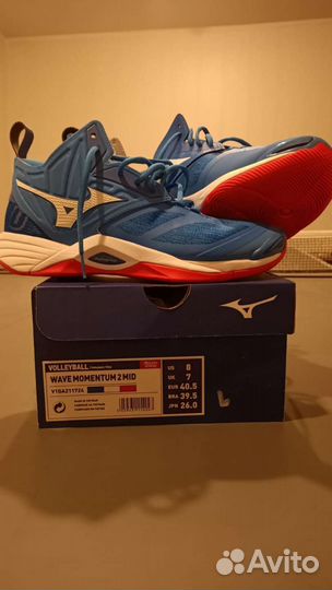 Волейбольные кроссовки мужские 40.5 размер